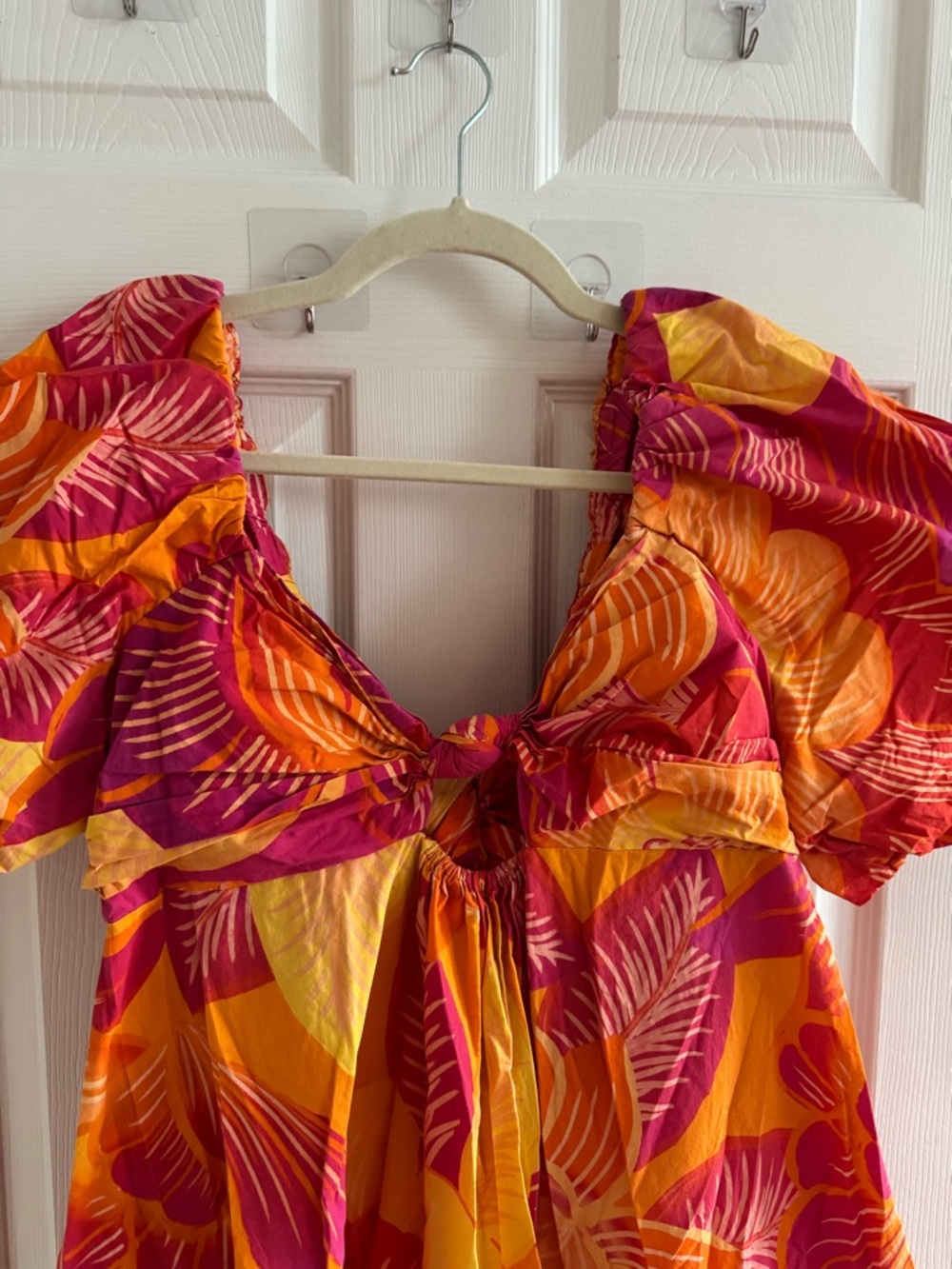 FARM RIO Summer Garden Mini Dress XL - Picture 6 of 16